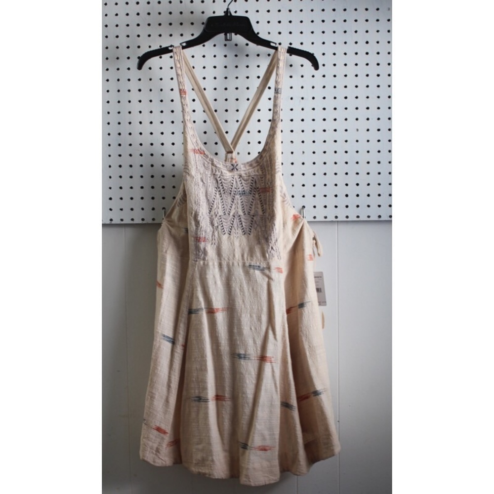 Free People Arizona mini dress tea combo NWT sz M